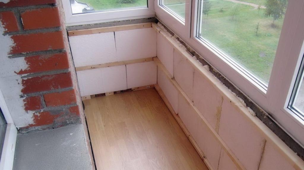 penoplast na balkone